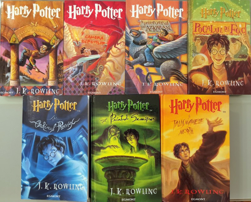 Colectia completa Harry Potter (editia intai, 7 volume)