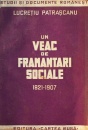 Un veac de framantari sociale (editia princeps, 1945) Un veac de framantari sociale (editia princeps, 1945)