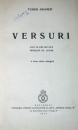 Versuri (editia definitiva, 1943) Versuri (editia definitiva, 1943)